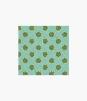 TILDA CHAMBRAY DOTS TEALGREEN