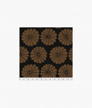 Damask Flower - Brown