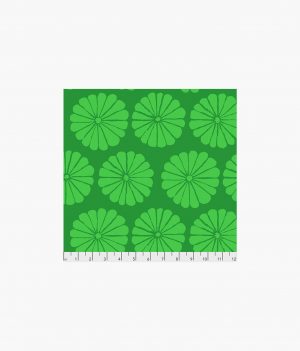 Damask Flower - Lime