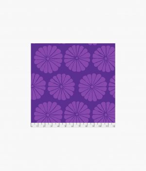 Damask Flower - Purple